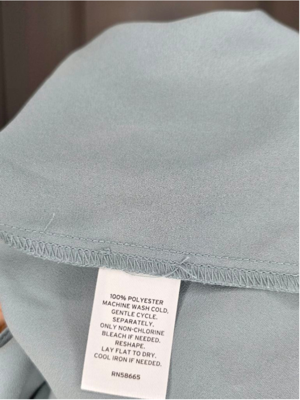 Nordstrom Rack Light Blue Sleeveless Blouse Women’s Size M - Picture 5 of 5